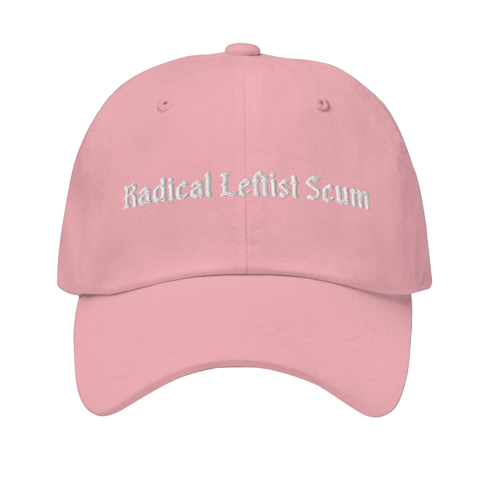 Radical Leftist Scum Dad Hat - Blackletter